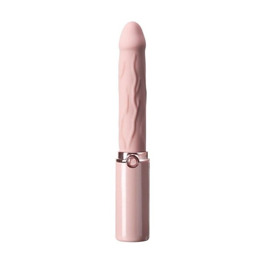 Dương vật giả rung cầm tay ngụy trang thỏi son dài 19cm