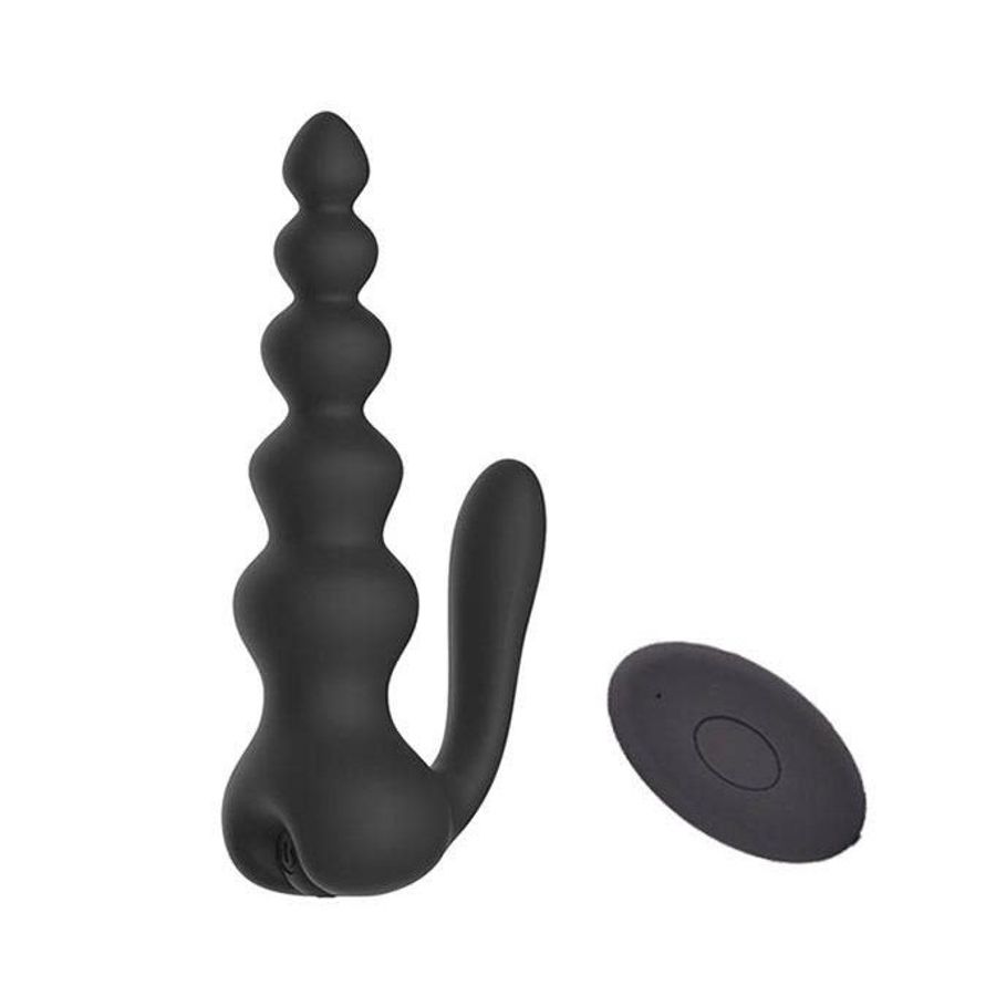 Đồ chơi hậu môn điều khiển từ xa anal bead có 10 tần số
