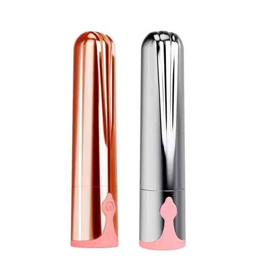 Trứng rung mini silicon sạc điện có 10 tần số dài 10cm 393288