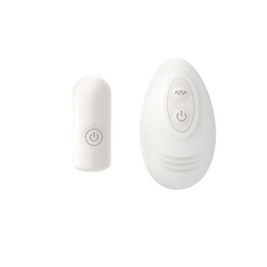 Trứng rung mini điều khiển từ xa dùng sạc dài 17.5mm 393400