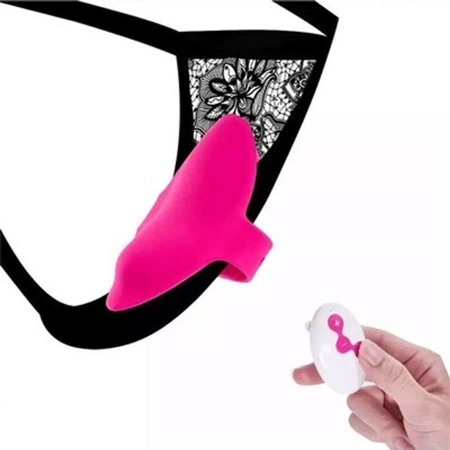 Quần lót rung âm vật có quai cài với 10 tần số điều khiển xa