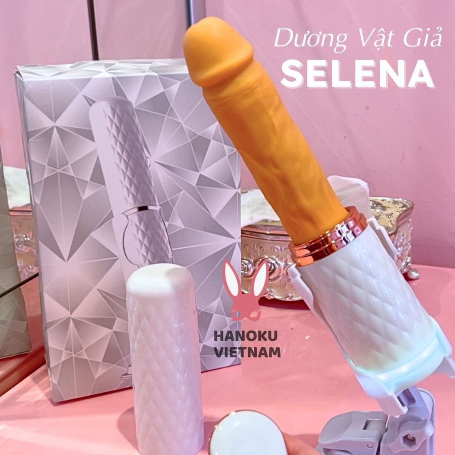 (Có video) Dương vật giả dính tường rung thục cao cấp Selena