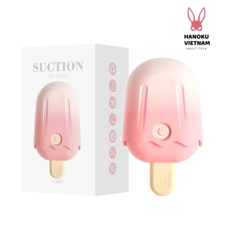 (Có video) Trứng Rung Hút Ngụy Trang Que Kem Ice Lolly