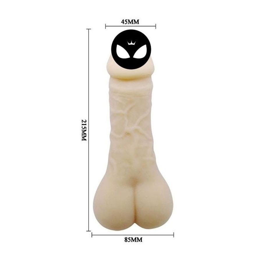 Dương vật giả cho gay silicon 2 đầu có âm đạo dài 21.5cm