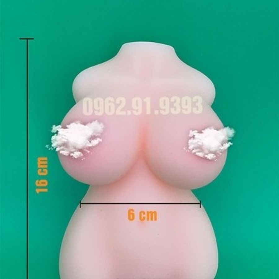 Búp bê âm đạo silicon nửa người có khuân mông và ngực M