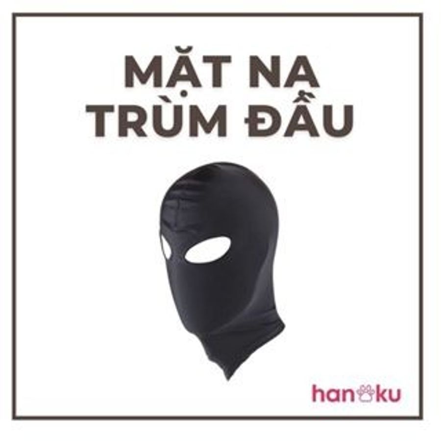  Mặt nạ trùm đầu BDSM tạo kích thích cho các cặp đôi