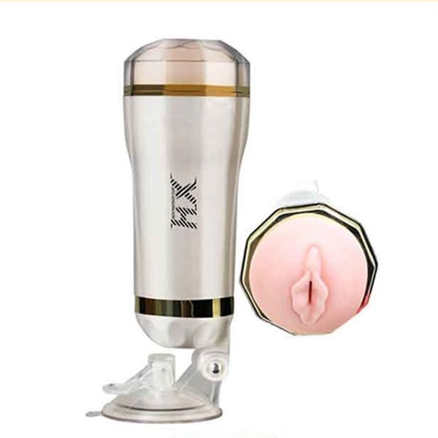 Âm đạo giả gắn tường HX tích hợp RUNG và âm thanh RÊN