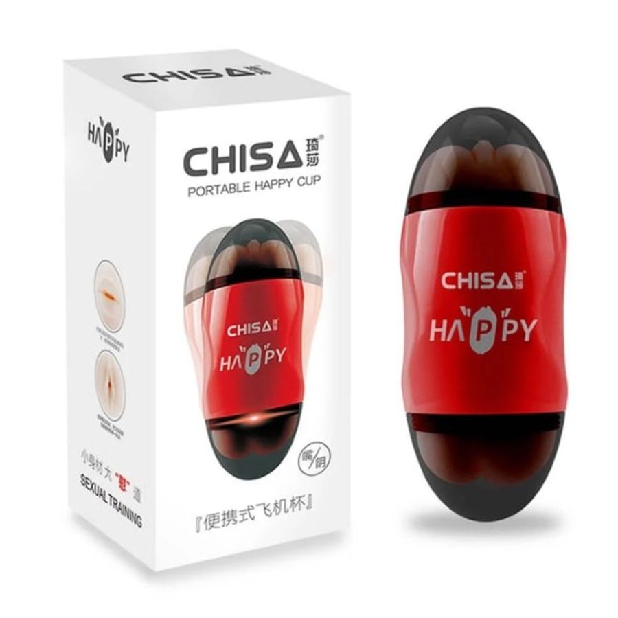 Âm đạo giả 2 đầu Chisa Happy miệng âm đạo như thật có rung