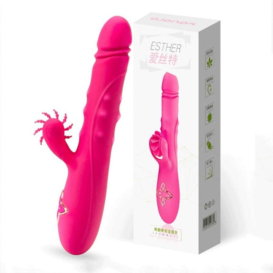 Dương vật giả Esther rung thục nhiều chế độ Siêu Sướng