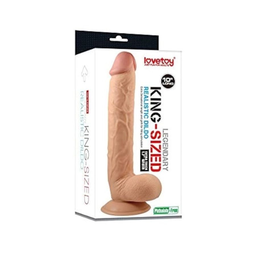 Dương vật giả gắn tường Lovetoy King Size 10 cực khủng