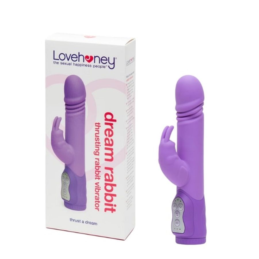 Dương vật giả Lovehoney Dream Rabbit Thrusting có rung