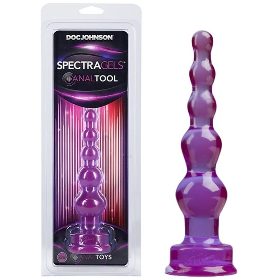 Đồ chơi hậu môn Doc Johnson Spectragels Anal Tool êm ái