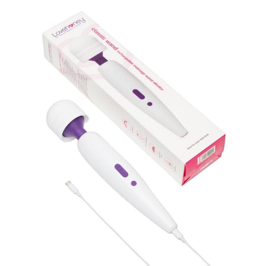 Chày rung tình yêu Lovehoney Classic Wand đa chế độ massage