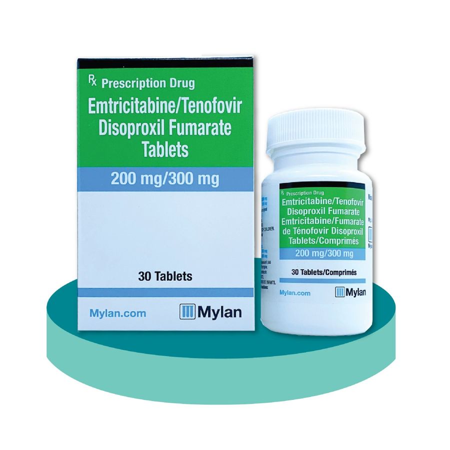 Viên uống Mylan phòng ngừa bệnh truyền nhiễm sau QHTD và ức chế virut 30 Viên