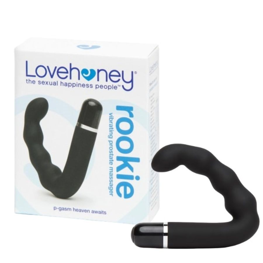 Đồ chơi hậu môn Lovehoney Rookie có rung siêu kích thích