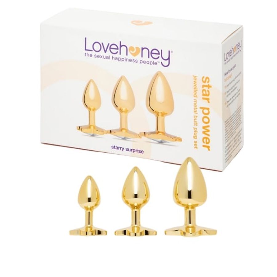 Đồ chơi hậu môn Lovehoney Star Power đa dạng kích thước