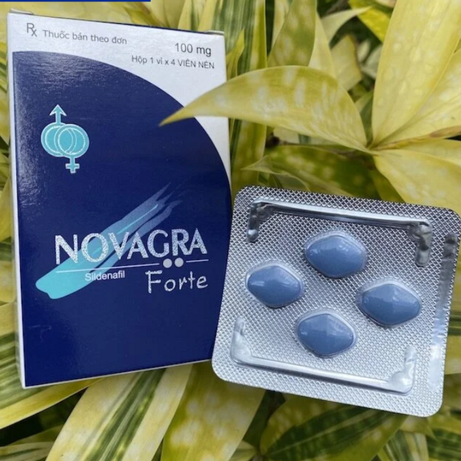 Vỉ 4 Viên Uống Novagra Forte 100mg –  Đỉnh Cao Thăng Hoa