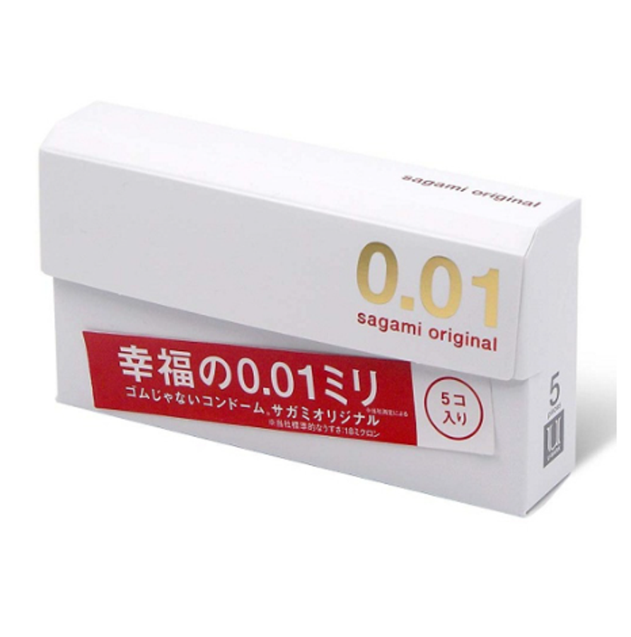 Bao Cao Su Sagami Original 0.01 Cao Cấp - Siêu Mỏng - Nhập Khẩu Nhật Bản