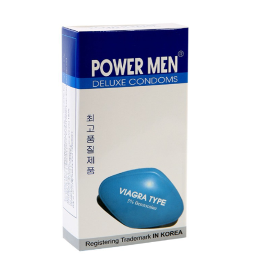Bao Cao Su Kéo Dài Thời Gian Power Men Deluxe Condom