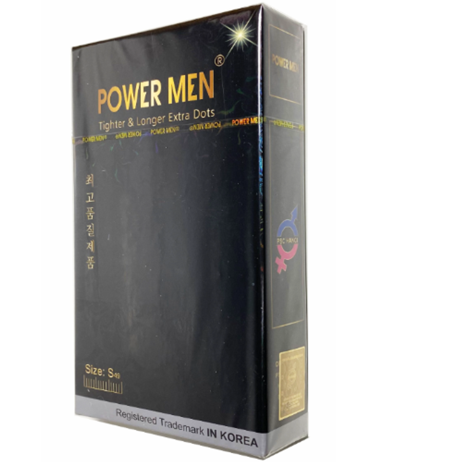Bao cao su size nhỏ có gai Power Men Tighter Longer Extra Dots