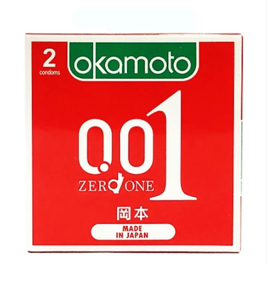 Bao Cao Su Okamoto 0.01 Zero One Chính Hãng Nhật Bản