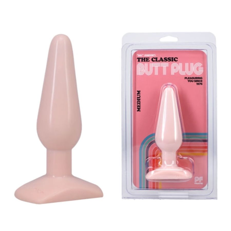 Đồ chơi hậu môn Doc Johnson Classic Butt Plug an toàn