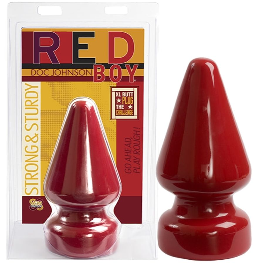 Đồ chơi hậu môn Doc Johnson Red Boy The Challenge êm ái
