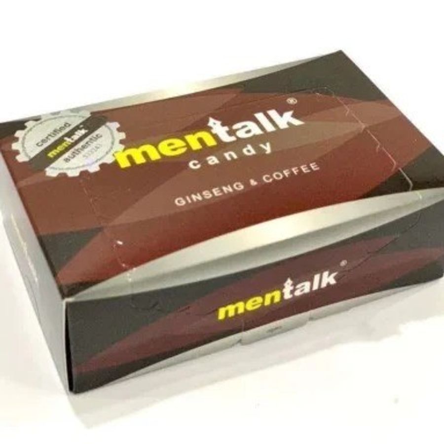 Viên kẹo ngậm nhân sâm cương và kéo dài nam 1 hộp 30 viên Man talk Candy chính hãng