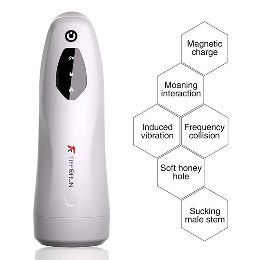 Âm đạo giả 2 đầu cầm tay: Rung nhiều cấp độ, Pin sạc 402839