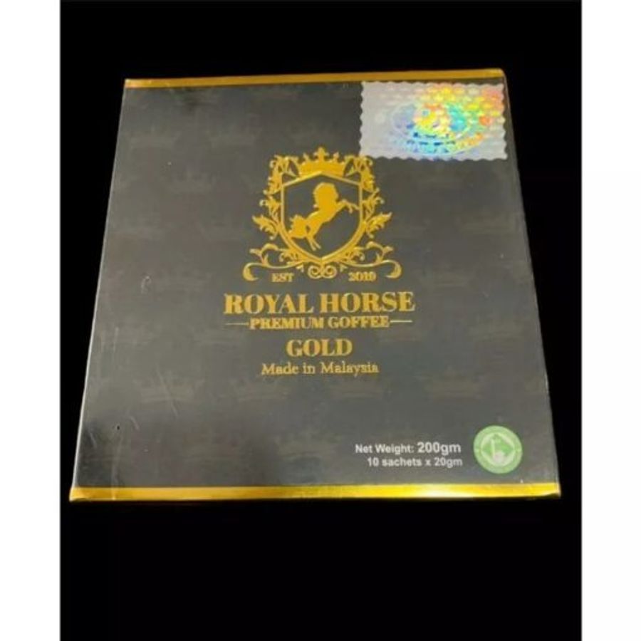 Cà Phê nhân sâm cương kéo dài nam 3 Gói Royal House Premium Coffee Gold chính hãng