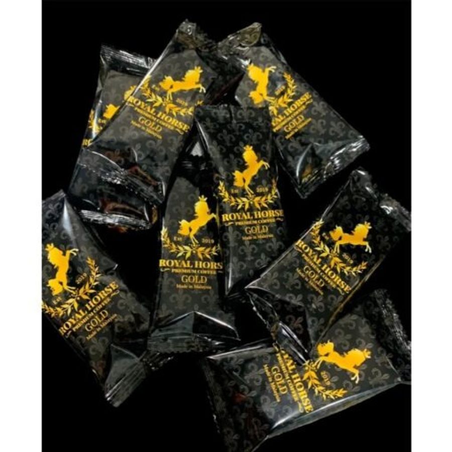 Cà Phê nhân sâm cương kéo dài nam 1 Hộp 10 Gói Royal House Premium Coffee Gold chính hãng