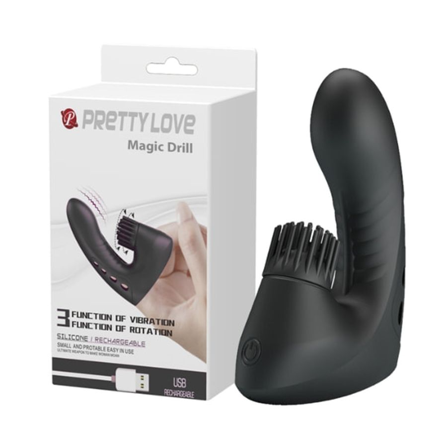 Ngón tay rung Pretty Love Magic Drill kích thích điểm G