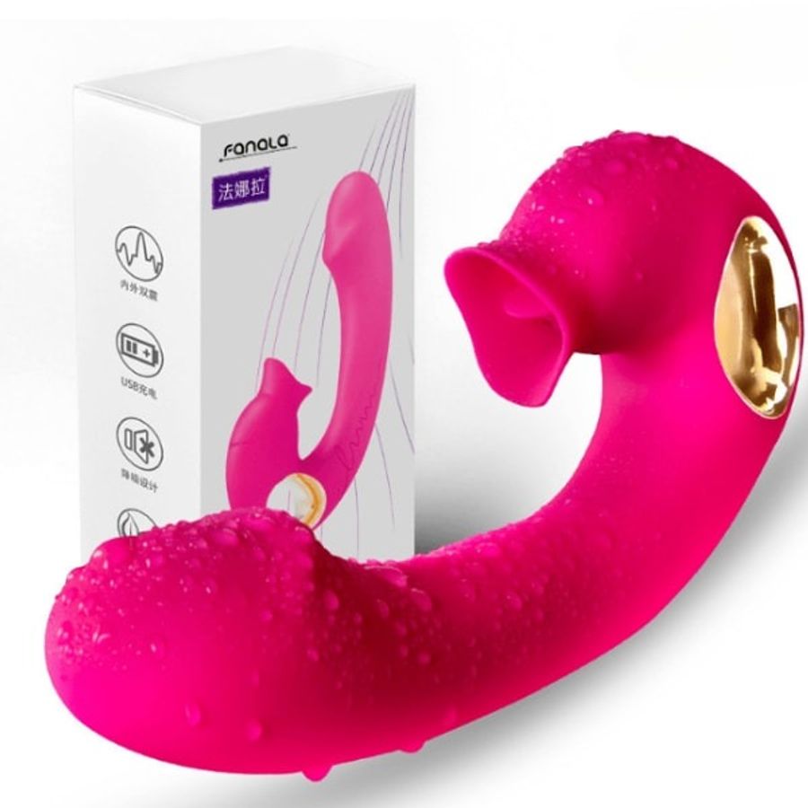 Máy massage kích thích nữ Fanala có 2 đầu kích thích cực sướng
