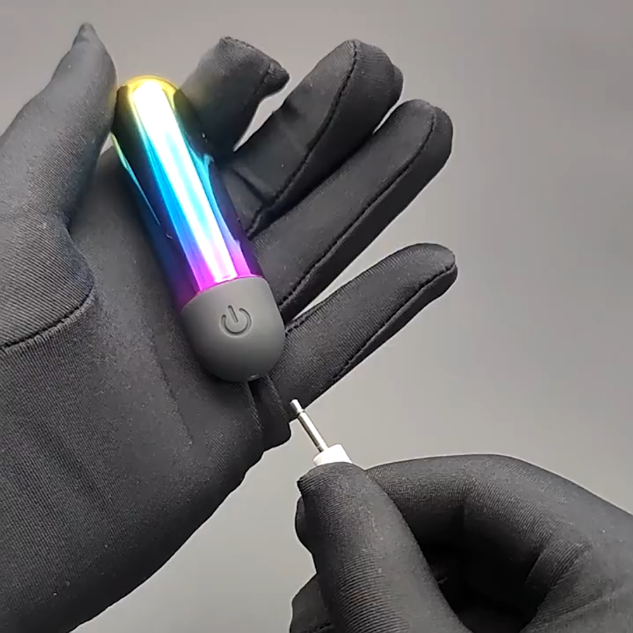 Xách Tay mɑssager Nhỏ Gọn Không Thấm Nước có thể sạc qua USB máy mát xa mini 10 Chế Độ du lịch nhỏ gọn máy mát-xa điện Cho Phụ Nữ
