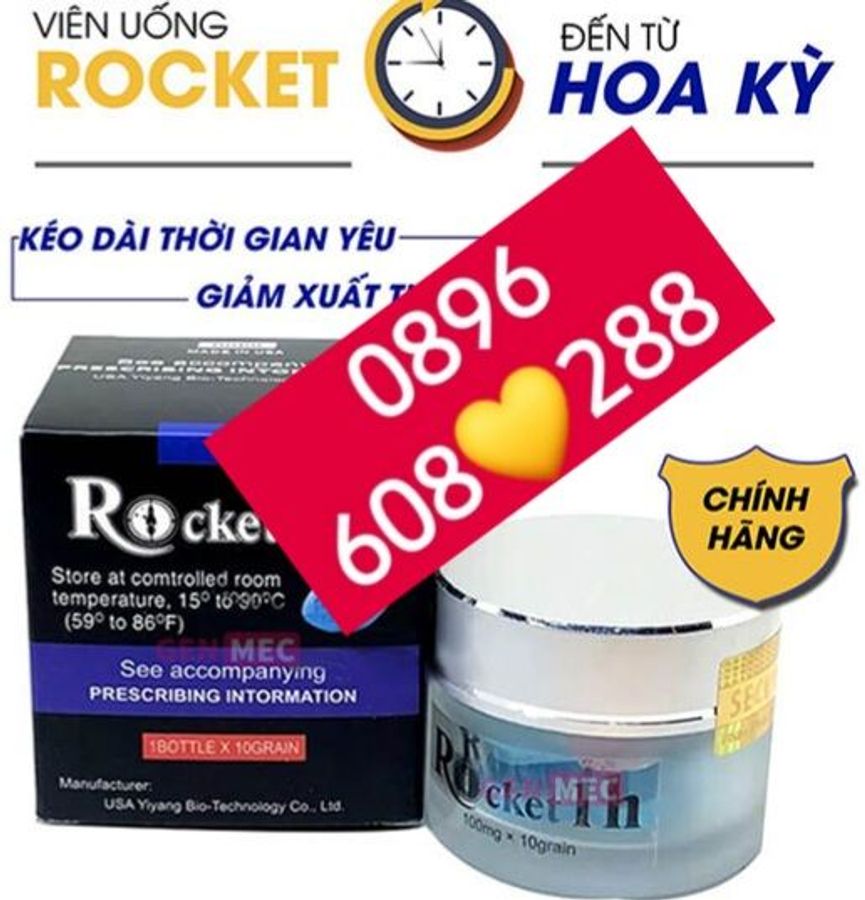 HÀNG NHẬP MỸ 2 HỘP ROCKET 1 H