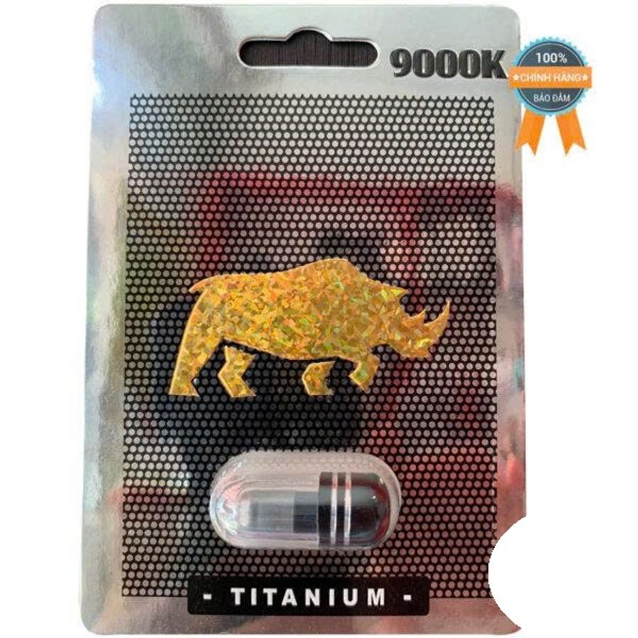 Viên Uống Phục Hồi Và Tăng Cường Sức Khỏe Sinh Lí Nam Giới Titanium 9000k Vỉ dùng thử 1 Viên  | CHE TÊN SẢN PHẨM