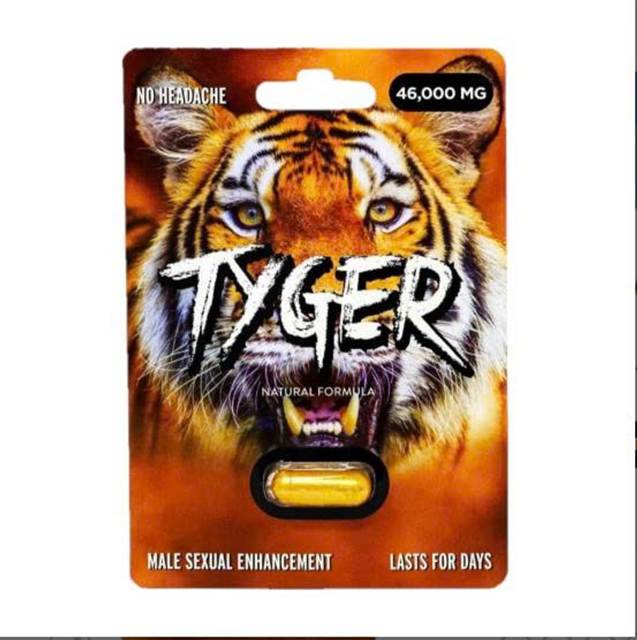 Viên Uống Phục Hồi Và Tăng Cường Sức Khỏe Sinh Lí Nam Giới Tyger 46000mg Vỉ dùng thử 1 Viên  | CHE TÊN SẢN PHẨM