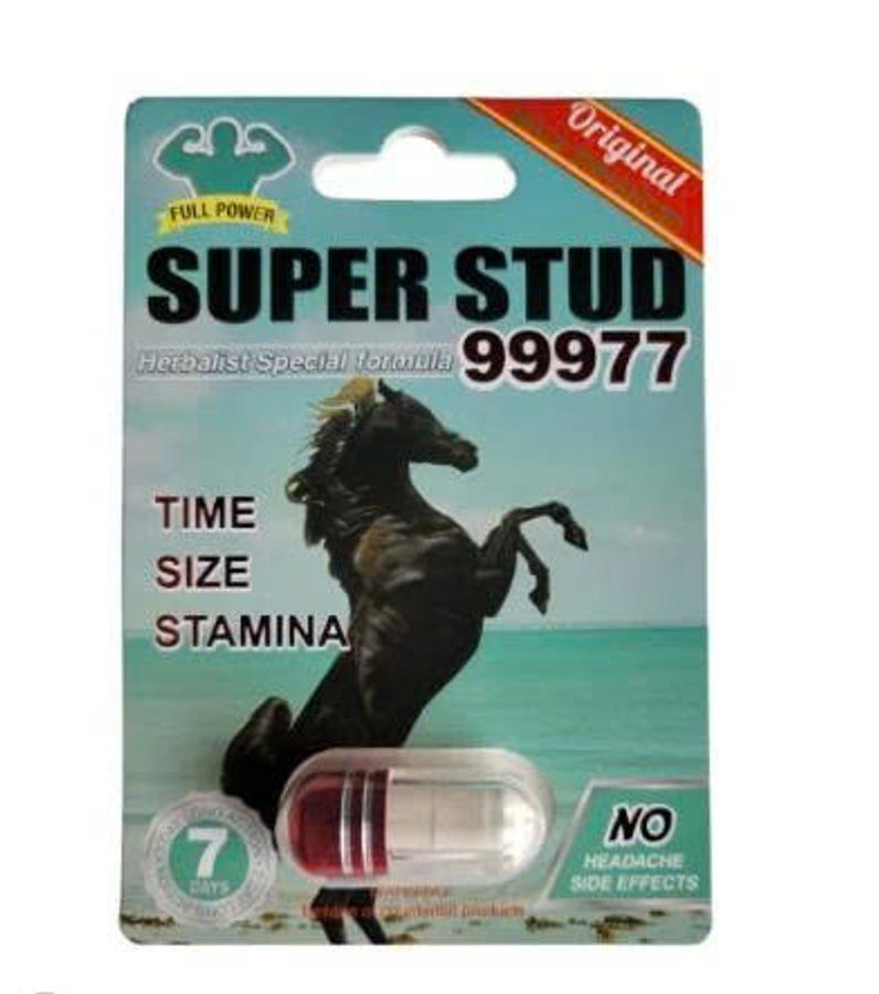 Viên Uống Phục Hồi Và Tăng Cường Sức Khỏe Sinh Lí Nam Giới Super Stud 99977 (Full Power Original) Vỉ dùng thử 1 Viên | CHE TÊN SẢN PHẨM