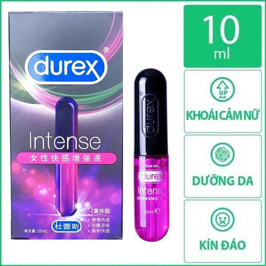 Gel Bôi Trơn Tăng Khoái Cảm Durex Intense 10ml - Che Tên Sản Phẩm