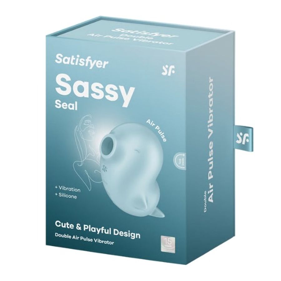Máy rung massage kích thích nữ Satisfyer Sassy Seal thiết kế dễ t
