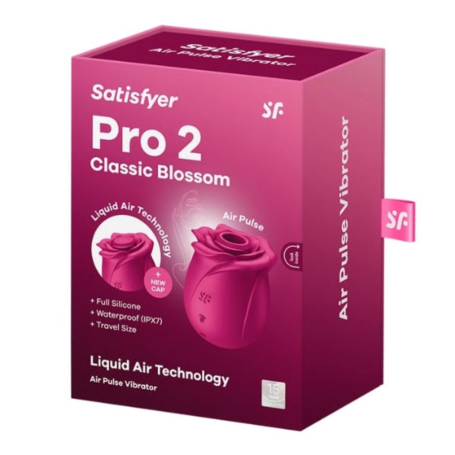 Máy rung massage kích thích nữ Satisfyer Pro 2 Classic Blossom kích thích