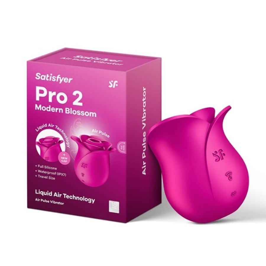 Máy rung massage kích thích nữ Satisfyer Pro 2 Modern Blossom massage