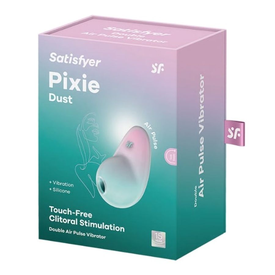Máy rung massage kích thích nữ Satisfyer Pixie Dust rung hút nhỏ gọn