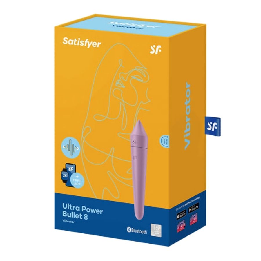 Máy rung massage kích thích nữ  Satisfyer Ultra Power Bullet 8 cao cấp