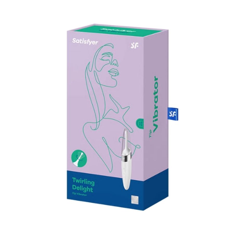 Máy rung massage kích thích nữ Satisfyer Twirling Delight massage âm vật