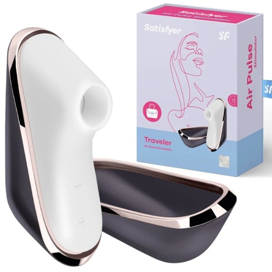 Máy rung massage kích thích nữ Satisfyer Traveler thiết kế cao cấp