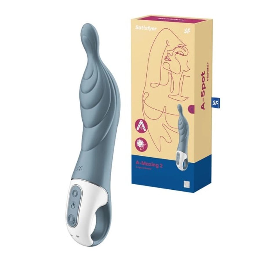 Máy rung massage kích thích nữ Satisfyer A-Mazing 2 massage điểm A 404907