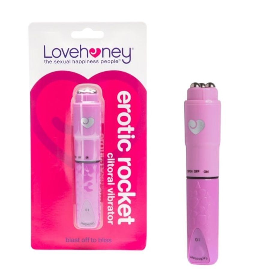 Máy massage kích thích nữ Lovehoney Erotic Rocket massage đa chế độ