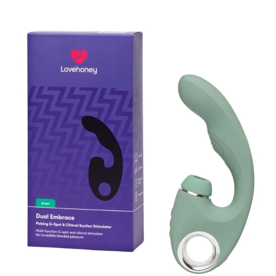 Máy massage kích thích nữ Lovehoney Dual Embrace kích thích đa năng