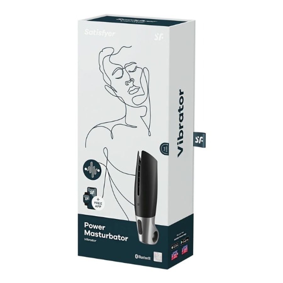 Máy âm đạo giả rung thục xoay dành cho nam Satisfyer Power Masturbator có rung cực sướng